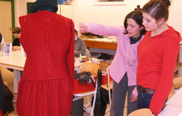 Apprentices and Master Tailor in the Bespoke Tailoring training